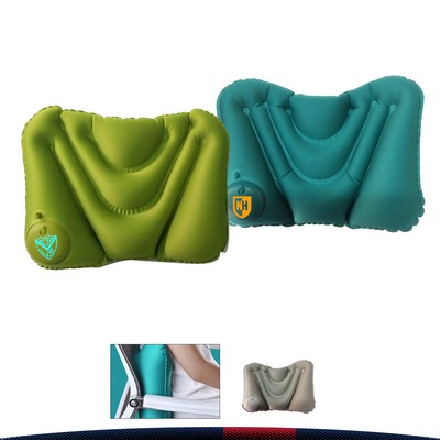 Lumbar-Support Inflatable Pillow