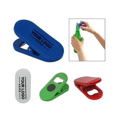 Jumbo Magnetic Memo Clip with Bottle Opener