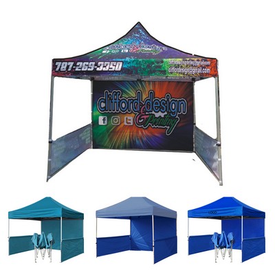 10x10 Custom Pop Up Canopy Tent for Outdoor Events