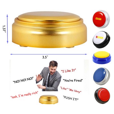 30 Seconds Recorder Button Answer Buzzer Recordable Talking Button Easy Button