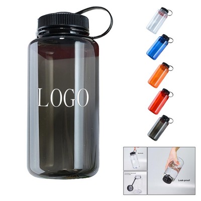 34oz Wide Mouth Portable Sports Water Bottle