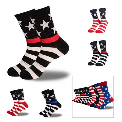 American Flag Socks