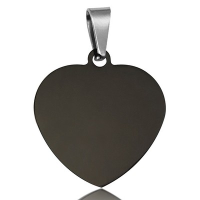 Stainless Steel Heart shape Dog Tag