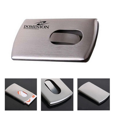 Stainless Steel Business Card Holder