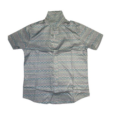 Woven Polyester Polo Shirt