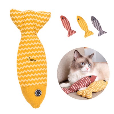 Cat Catnip Toy Fish