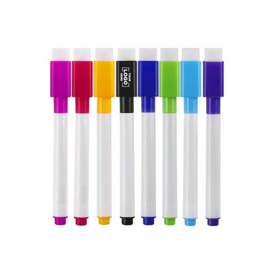 Dry Erase Marker with Built-in Eraser