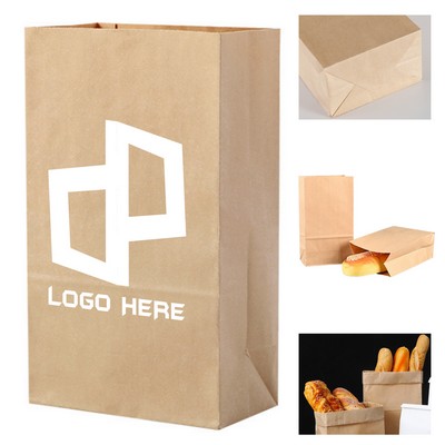 7.48X5.31X9.84Inch Thicken Grease Proofing Kraft Paper Bag