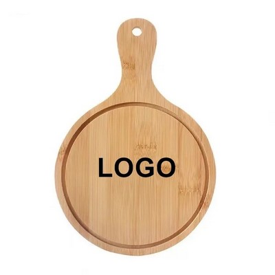 Wooden Pizza Paddle Cheese Serving Tray