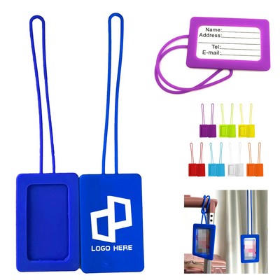 Silicone Luggage Tag