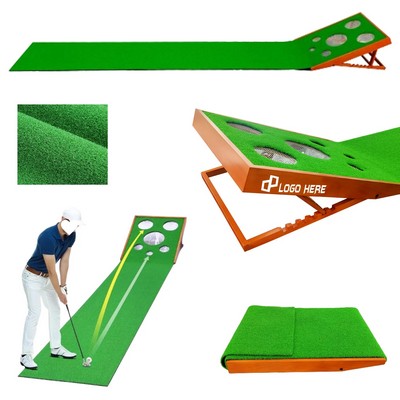 Wood Golf Putting Exerciser