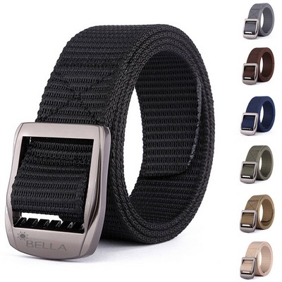 Nylon Breathable Military Tactical Men Waist Belt