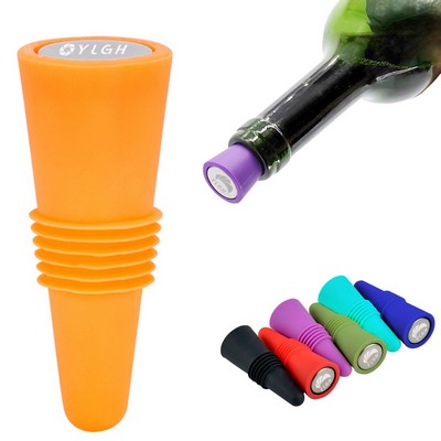 Cone Silicone Wine Bottle Stopper