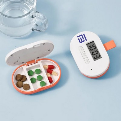 Electronic Pill Box with Alarm Timer