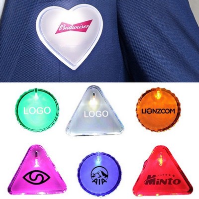 Party Luminous Glow Badge