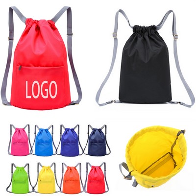 Versatile Drawstring Backpack