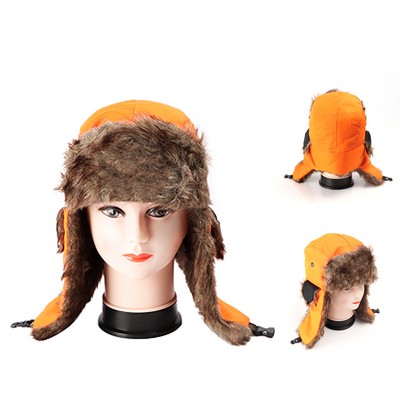 Adult Faux Fur Trapper Hat