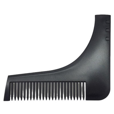 Plastic Beard Shaping Styling Template Comb Hair Trim Tool