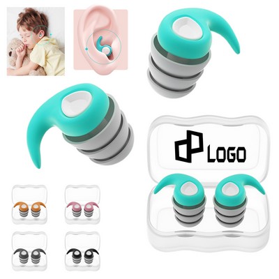 Silicone Anti-Noise Waterproof Swimming Earplugs