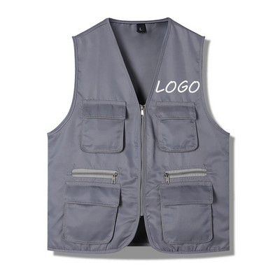 Multi Pocket Outdoor Vest For Men