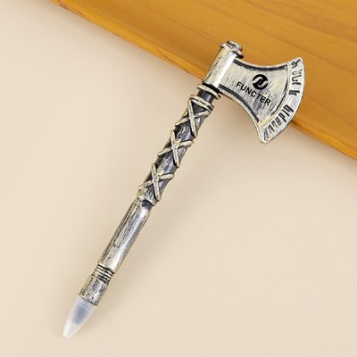 Creative Repair Tools - Retro Axe Shaped Ballpoint Pen Novelty Pens Fun Pen for School Supplier