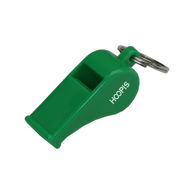 Plastic Whistle Keyring