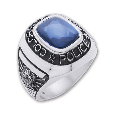 Legendary Series Men's Collegiate Ring w/12x10 Center Stone