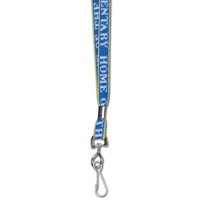 Knit-In Lanyard w/Snap Hook (18"x3/8")