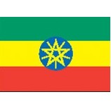 5'x8' Ethiopia U.N. Nylon Outdoor Flag - Style B