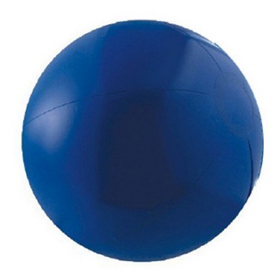 6" Inflatable Solid Blue Beach Ball