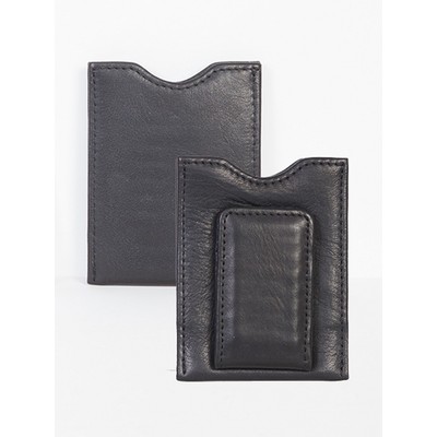 Nappa Leather Magnetized Money Clip