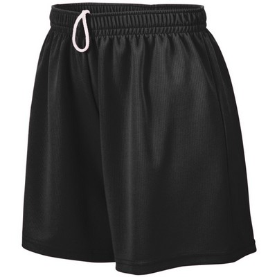 Ladies Wicking Mesh Shorts