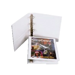 Vinyl A4 Binder w/ 1" Capacity (11-3/4" x 8-1/4" Sheet Size)