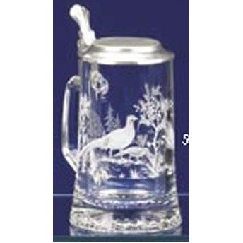 Glass Pheasant Stein Mug