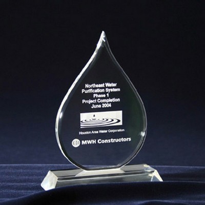 Droplet Award (5 1/2"x7 3/4")