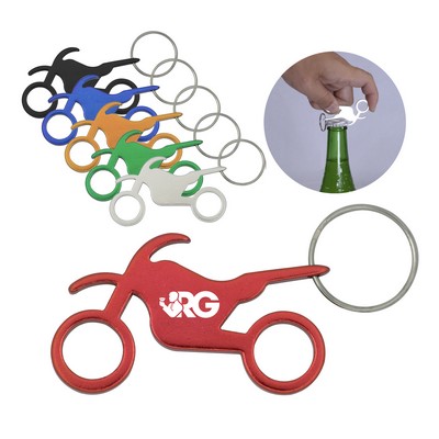 Motorcycle Bottle Opener w/ Key Ring-Close Out