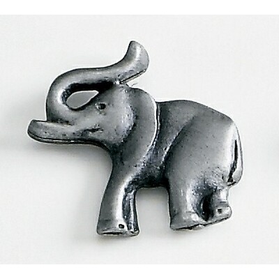 Elephant Marken Design Cast Lapel Pin (Up to 7/8")