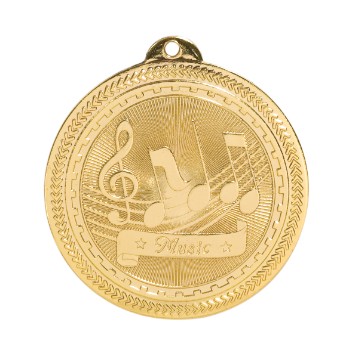 Music, BriteLazer 2" Medals