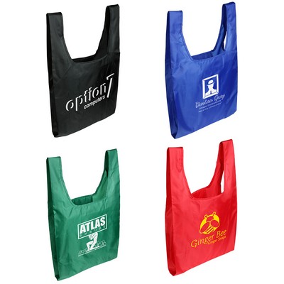 Tide Twister Polyester Folding Tote Bag