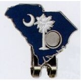 South Carolina Stock Hat Clip