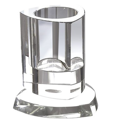 Crystal Pen Holder with Spinning Base