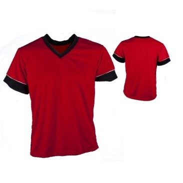 Adult Cool Mesh Soccer Jersey Shirt w/ V Neck Self Trim