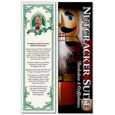 Plastic Bookmark - 2.25x7.25 Laminated - 14 pt.