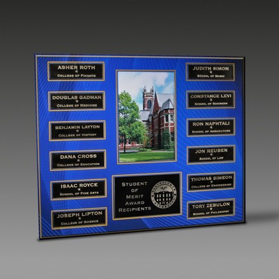 AcryliPrint® HD Perpetual Plaque w/Magnetic Plates (15"x12")