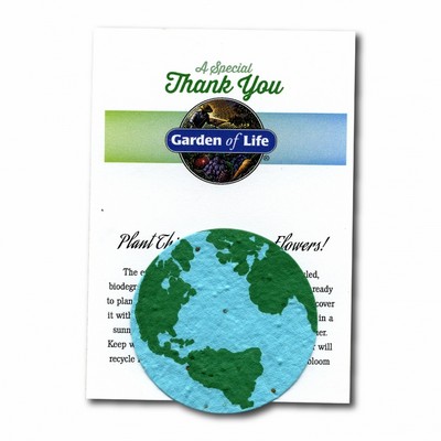 Large Value Globe/Earth Seed Paper