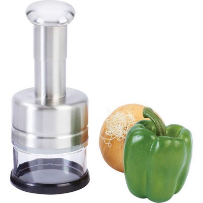 Slitzer™ Heavy-Duty Stainless Steel Professional Hand Chopper