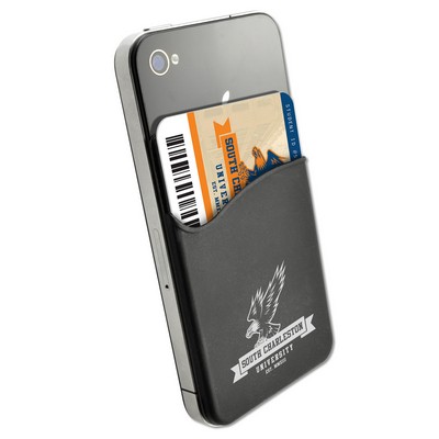 Adhesive Silicone Cell Phone/Credential Wallets