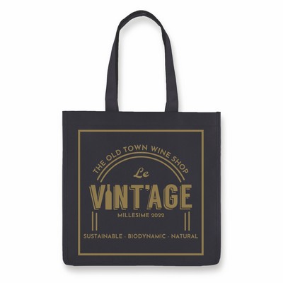 6 Bottle Non Woven Wine Tote - Dark Blue