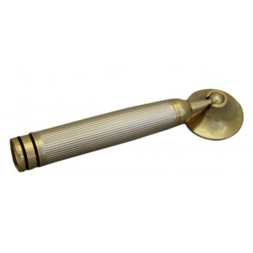 Gold Ribbed Pen Funnel w/Screw