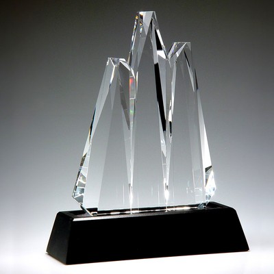 Unique Premium Summit Crystal Award